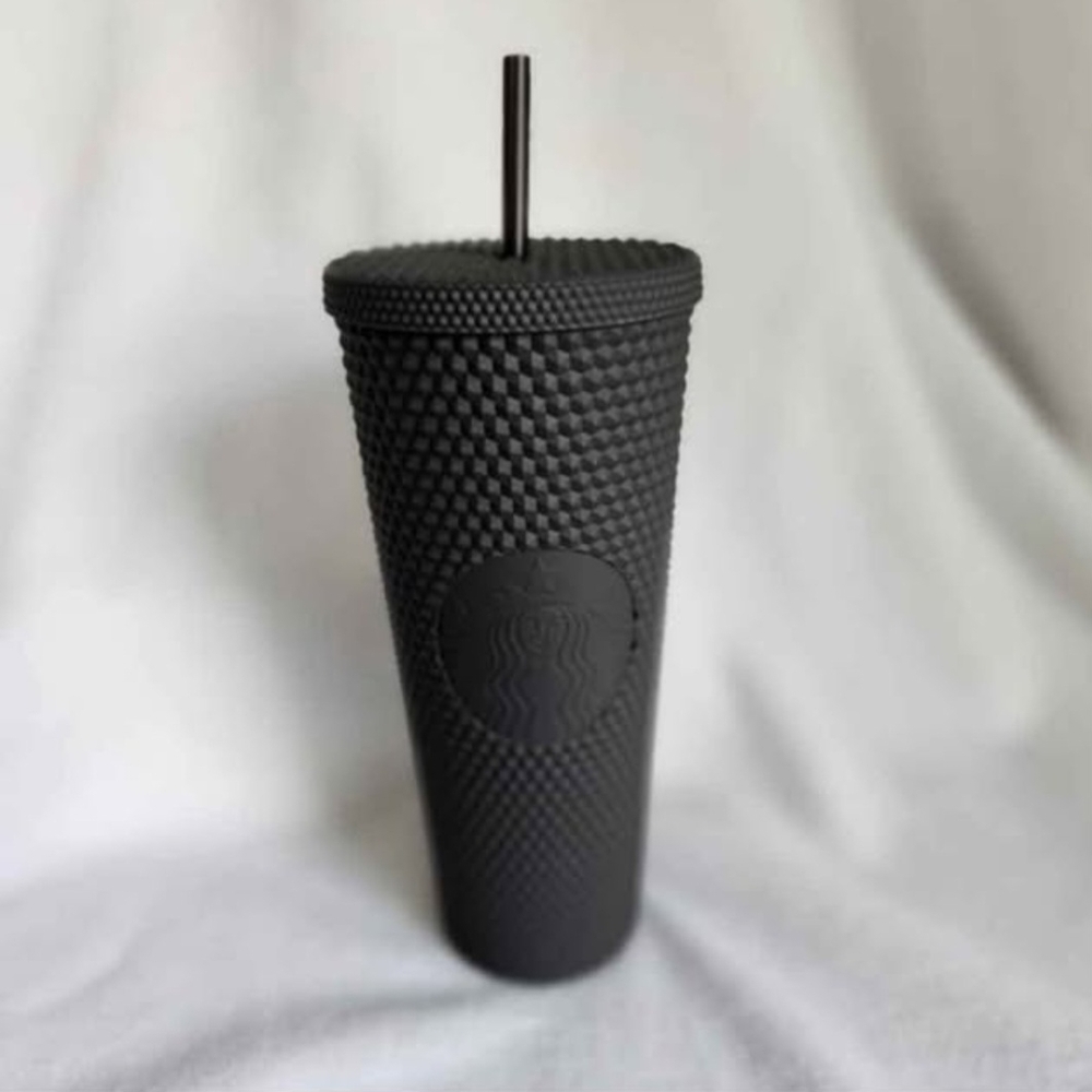 Starbucks Walt Disney World Parks 50th Anniversary Black Matte Tumbler New